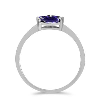 BUY 925 STERLING SILVER NATURAL IOLITE GEMSTONE RING